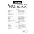 ROTEL RC-5000 Manual de Servicio