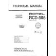 ROTEL RCD865 Manual de Servicio