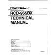 ROTEL RA312 Manual de Servicio